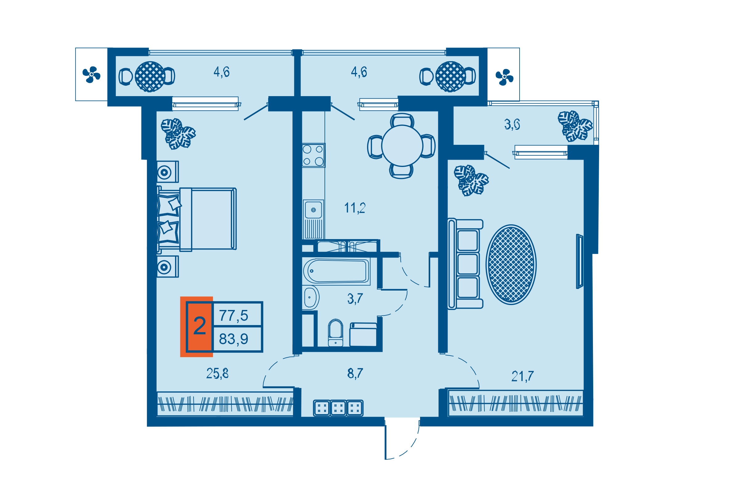 План квартиры