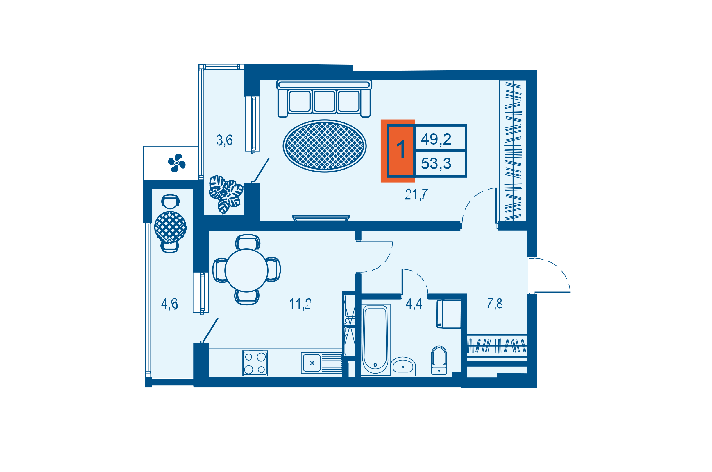 План квартиры