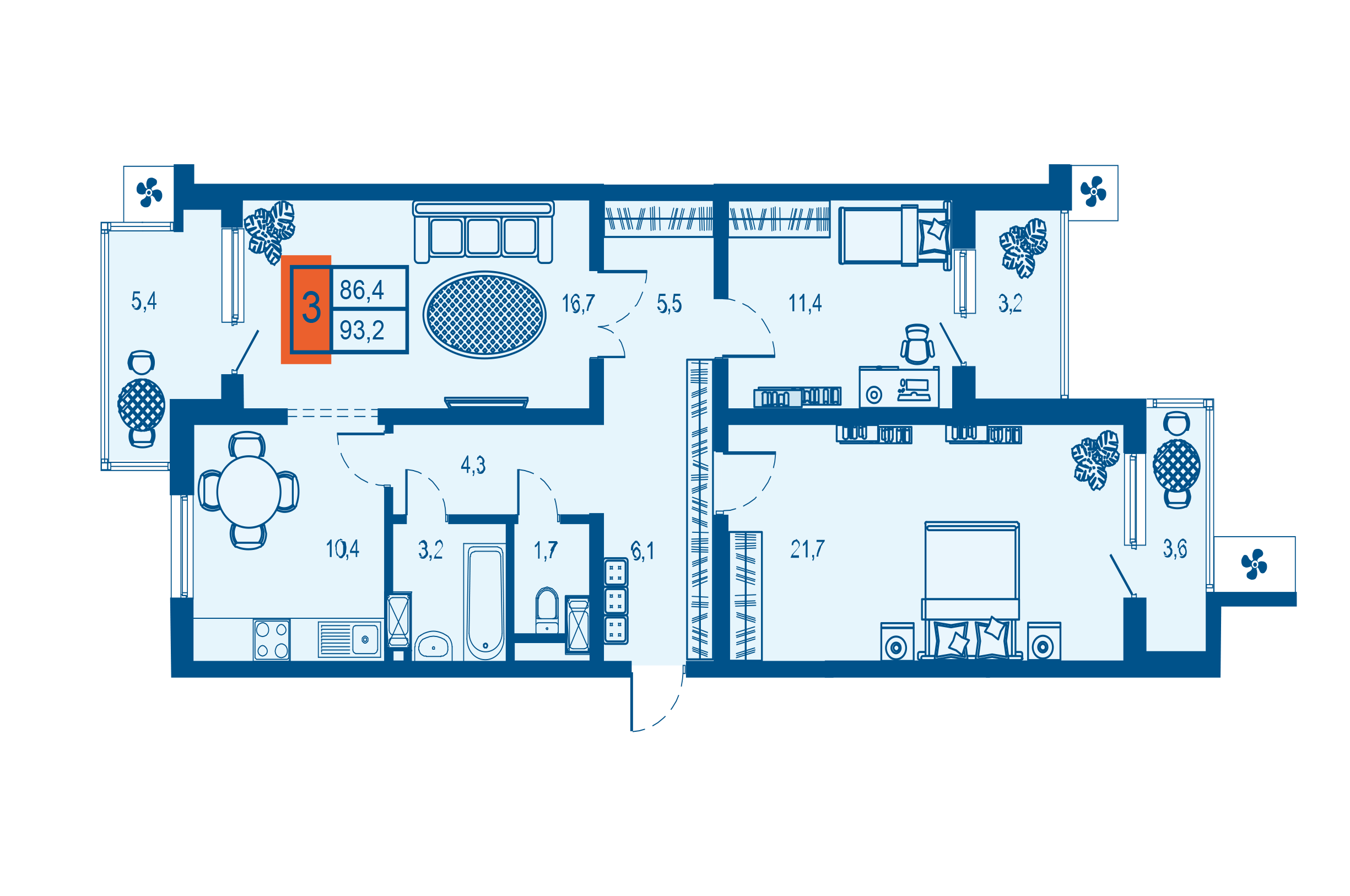 План квартиры